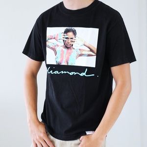 Diamond Model Paint Tee